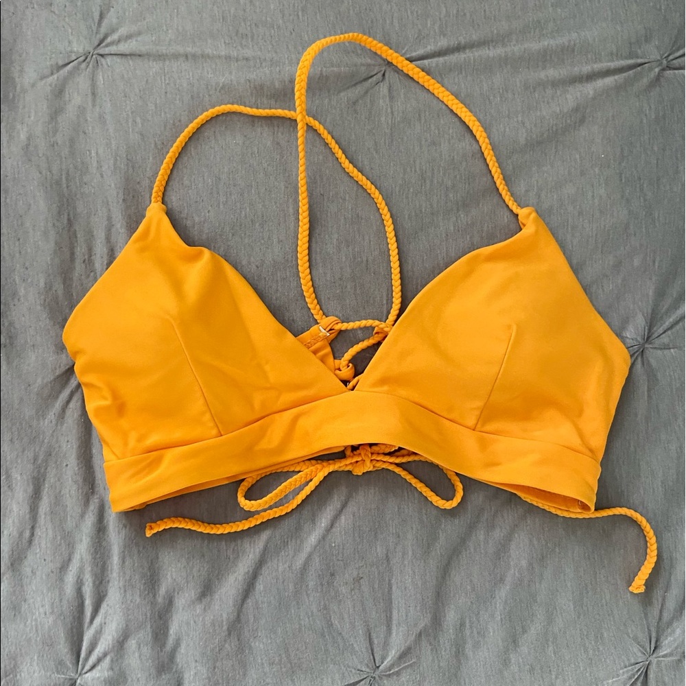 Bikini Top w/ Lace Up Back